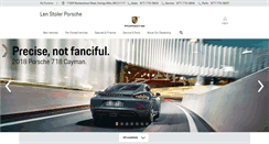 Desktop Screenshot of lenstolerporsche.com